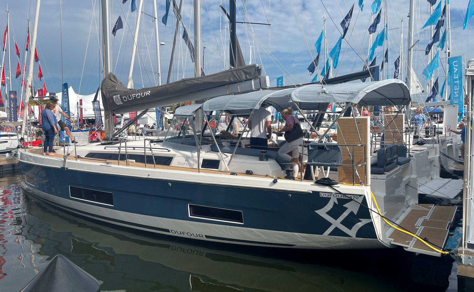 Dufour 470 Sailboat
